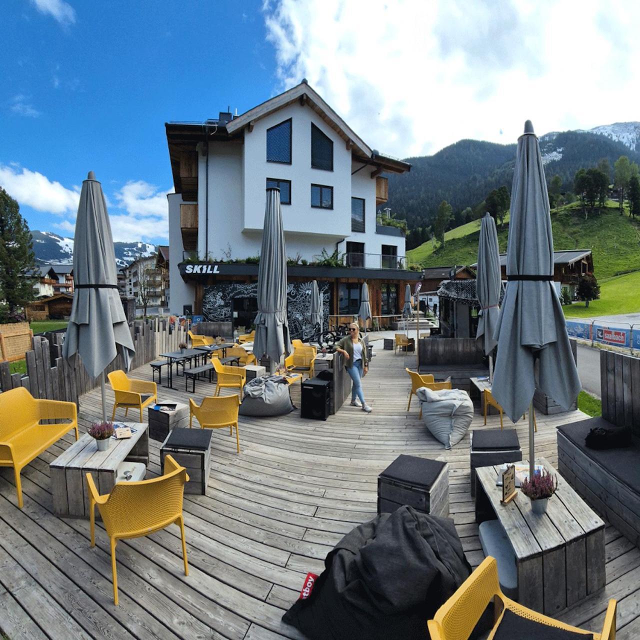 Skill Mountain Lodge - Ski Und Bike Hostel Im Sommer Mit Joker Card Saalbach-Hinterglemm Luaran gambar